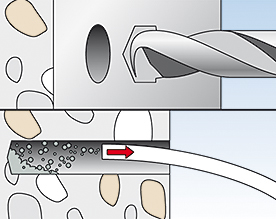 Fischer hulsanker TA-M montage - Dhz-proshop, uw doe het zelf specialist